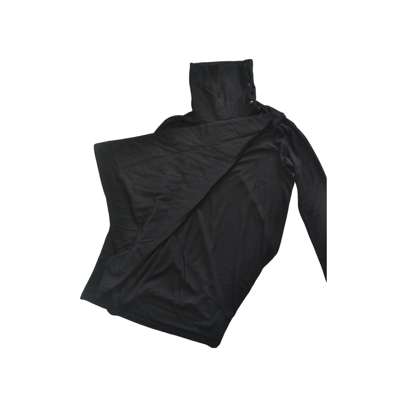 Asymmetric Cowl-Neck Top