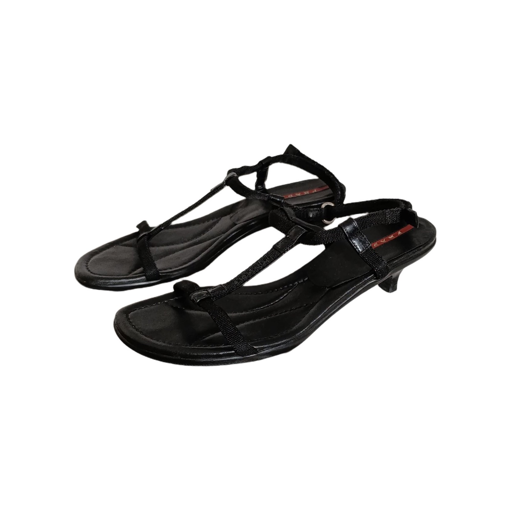 T-Strap Kitten Sandals